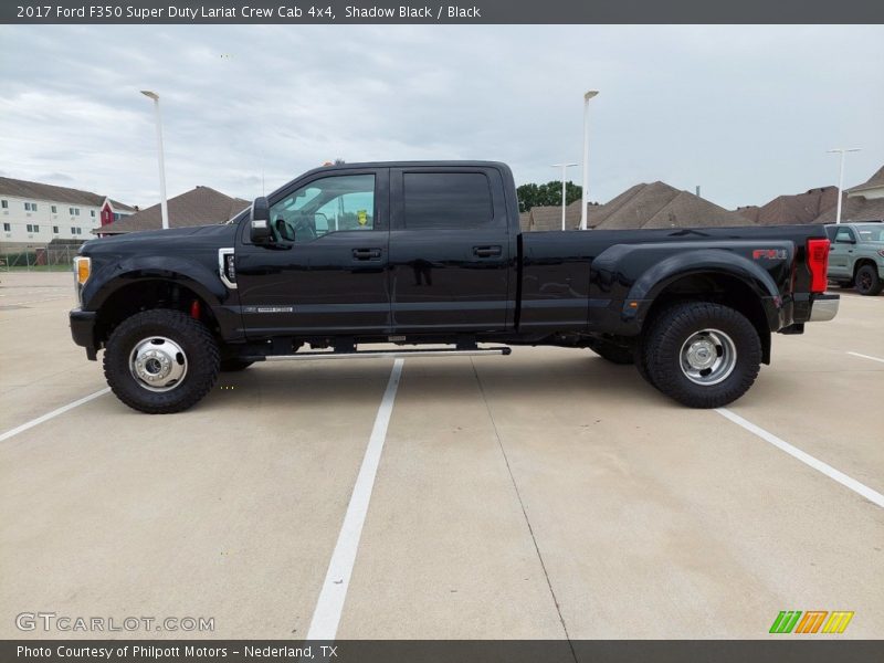 Shadow Black / Black 2017 Ford F350 Super Duty Lariat Crew Cab 4x4