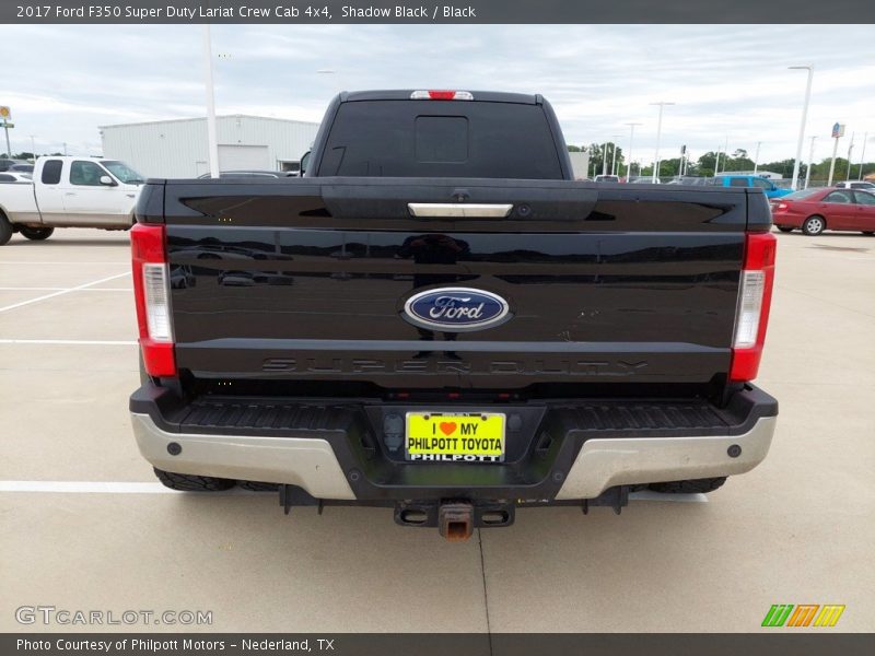 Shadow Black / Black 2017 Ford F350 Super Duty Lariat Crew Cab 4x4