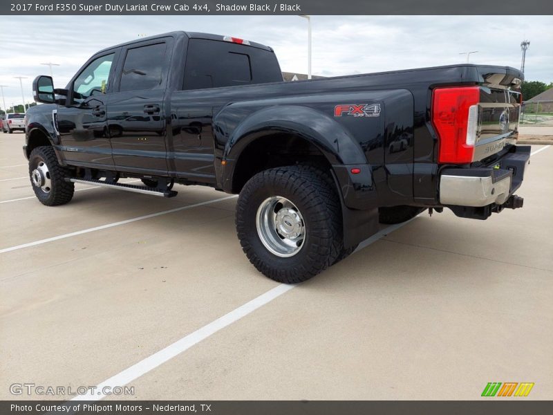 Shadow Black / Black 2017 Ford F350 Super Duty Lariat Crew Cab 4x4