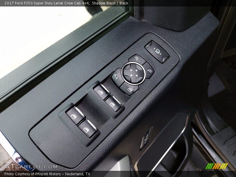 Shadow Black / Black 2017 Ford F350 Super Duty Lariat Crew Cab 4x4