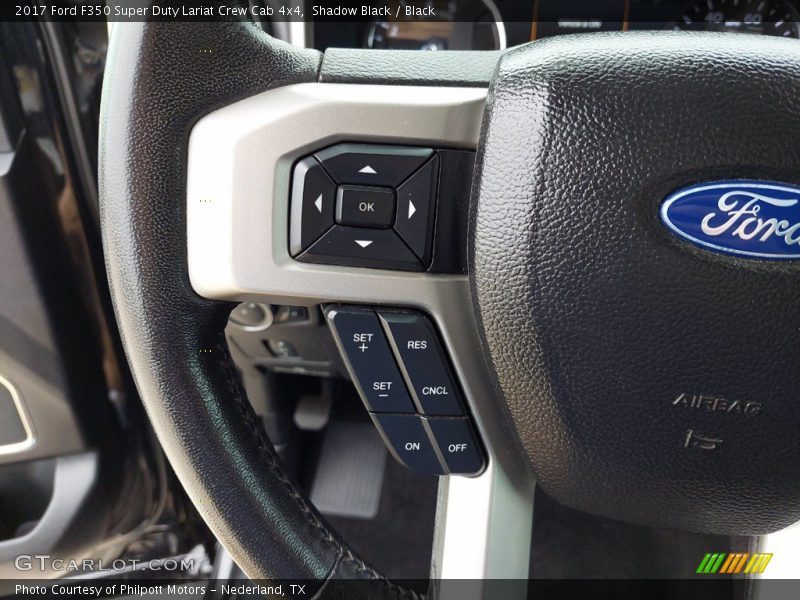 Shadow Black / Black 2017 Ford F350 Super Duty Lariat Crew Cab 4x4
