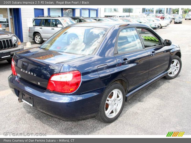 Regal Blue Pearl / Black 2005 Subaru Impreza 2.5 RS Sedan