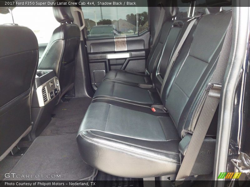 Shadow Black / Black 2017 Ford F350 Super Duty Lariat Crew Cab 4x4