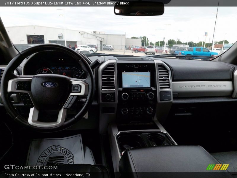 Shadow Black / Black 2017 Ford F350 Super Duty Lariat Crew Cab 4x4