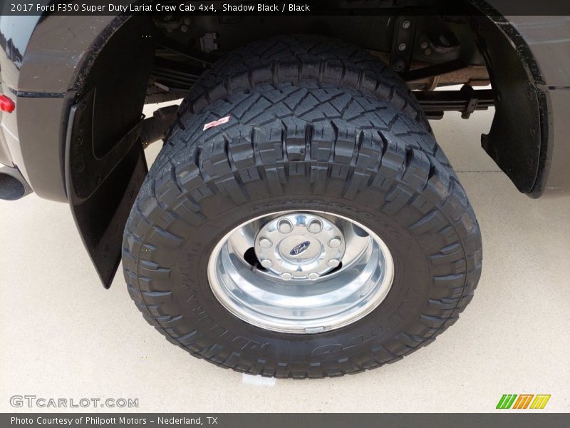 Shadow Black / Black 2017 Ford F350 Super Duty Lariat Crew Cab 4x4