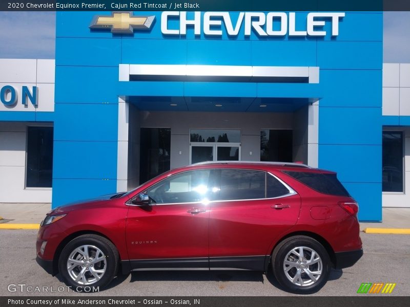 Cajun Red Tintcoat / Jet Black 2020 Chevrolet Equinox Premier