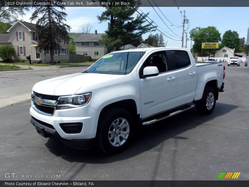 Summit White / Jet Black 2019 Chevrolet Colorado LT Crew Cab 4x4