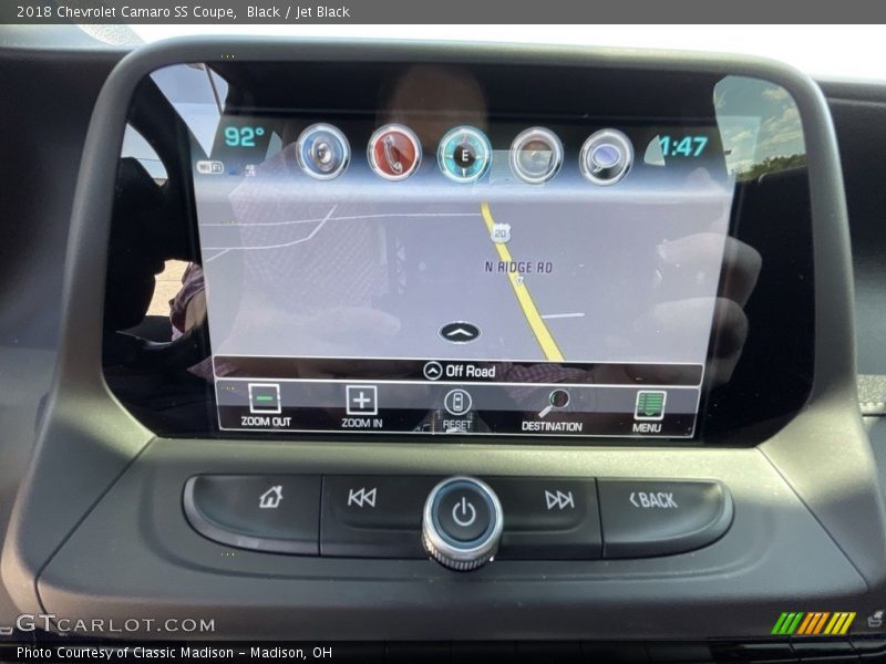 Black / Jet Black 2018 Chevrolet Camaro SS Coupe