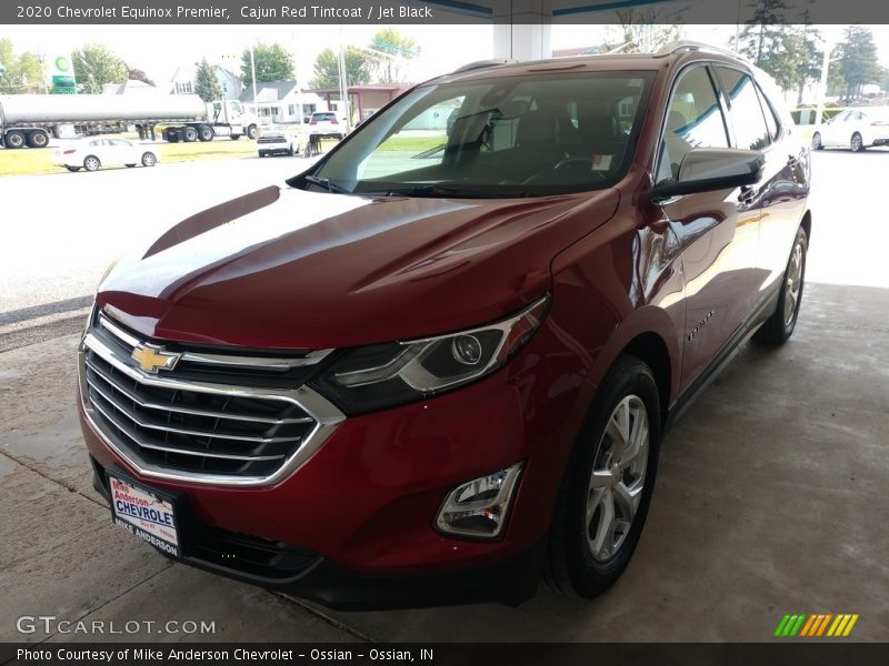 Cajun Red Tintcoat / Jet Black 2020 Chevrolet Equinox Premier
