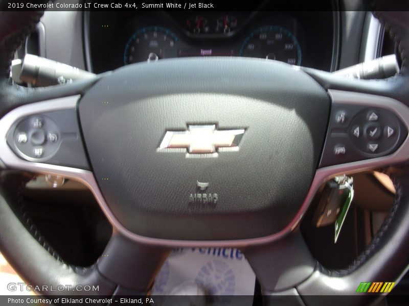 Summit White / Jet Black 2019 Chevrolet Colorado LT Crew Cab 4x4