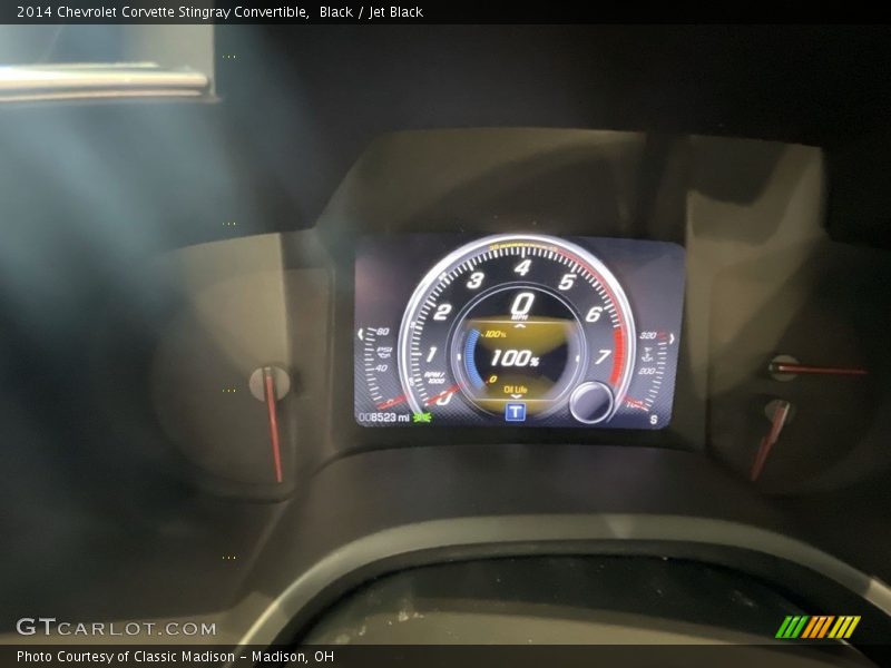 Black / Jet Black 2014 Chevrolet Corvette Stingray Convertible