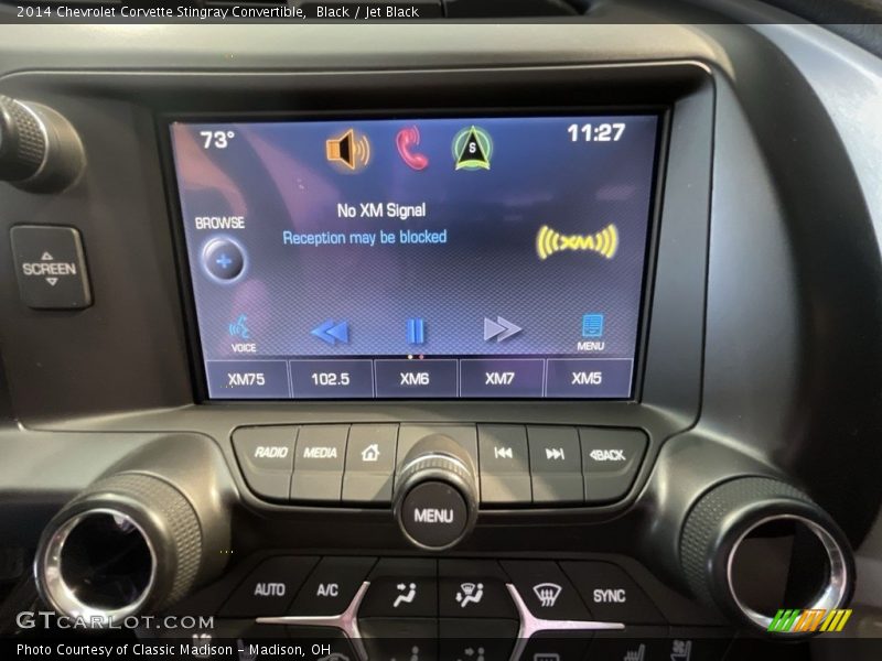 Black / Jet Black 2014 Chevrolet Corvette Stingray Convertible