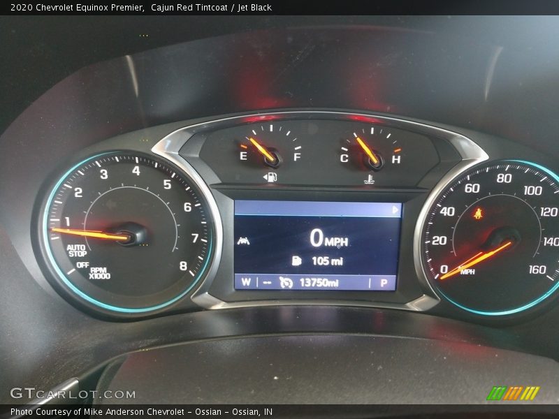 Cajun Red Tintcoat / Jet Black 2020 Chevrolet Equinox Premier