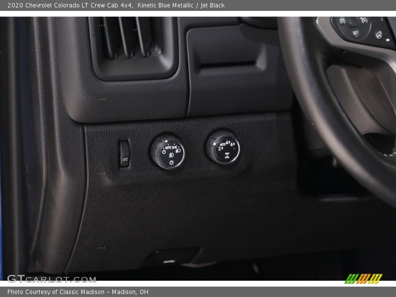 Kinetic Blue Metallic / Jet Black 2020 Chevrolet Colorado LT Crew Cab 4x4