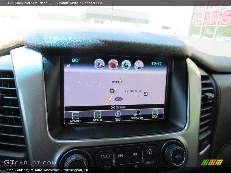 Summit White / Cocoa/Dune 2016 Chevrolet Suburban LT