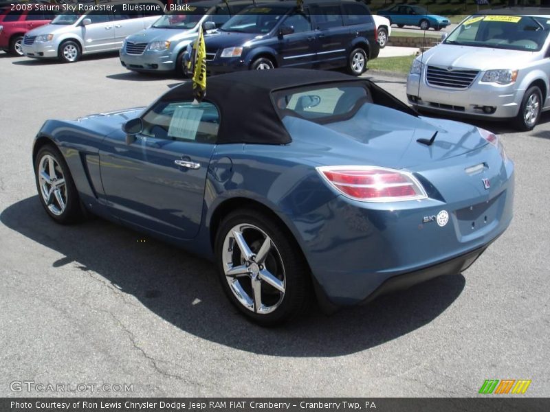 Bluestone / Black 2008 Saturn Sky Roadster