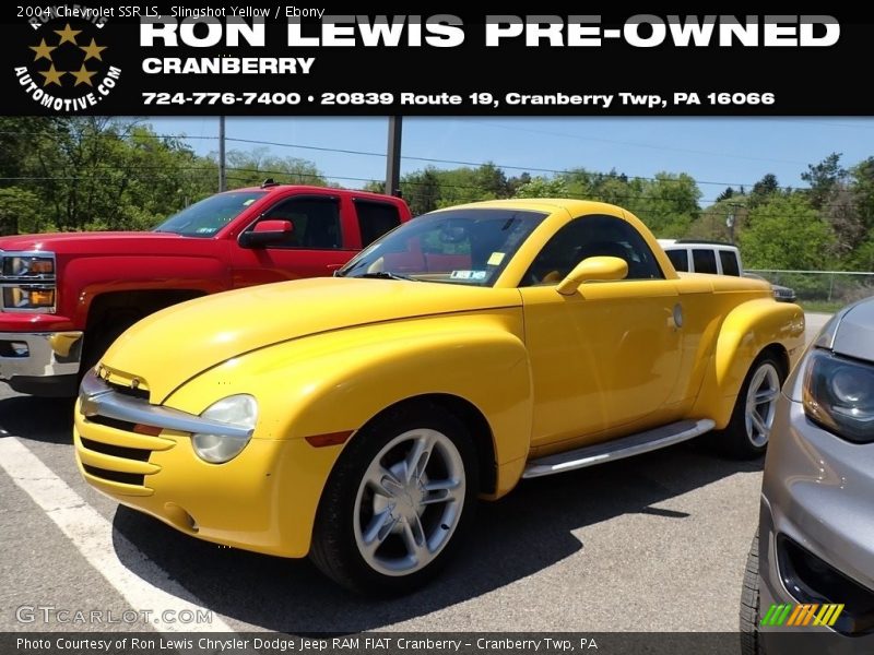 Slingshot Yellow / Ebony 2004 Chevrolet SSR LS