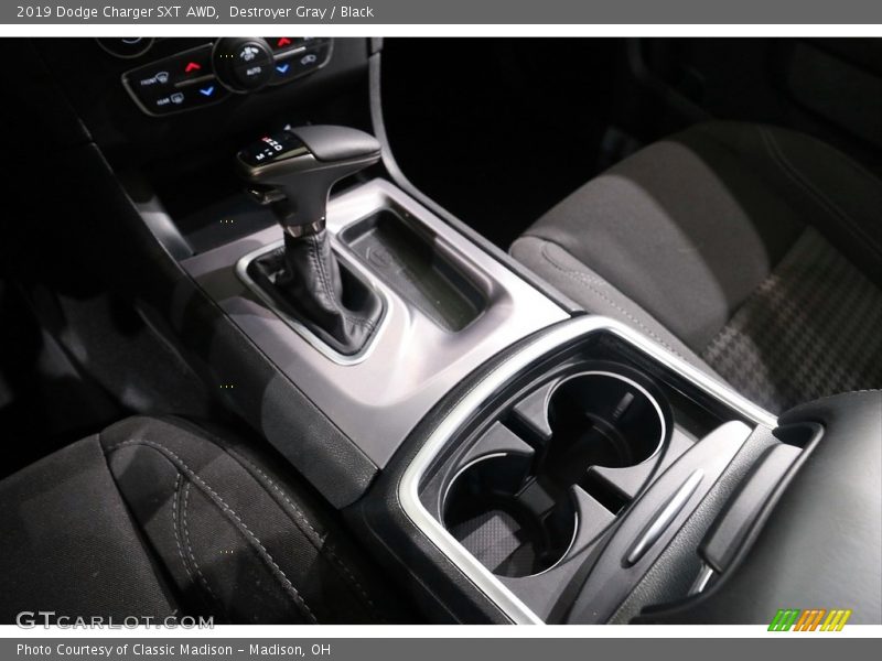 Destroyer Gray / Black 2019 Dodge Charger SXT AWD