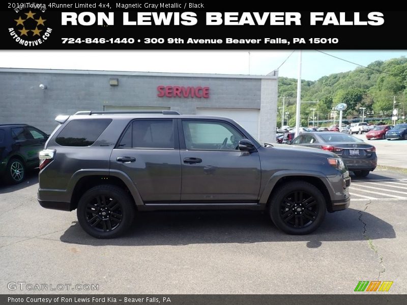 Magnetic Gray Metallic / Black 2019 Toyota 4Runner Limited 4x4
