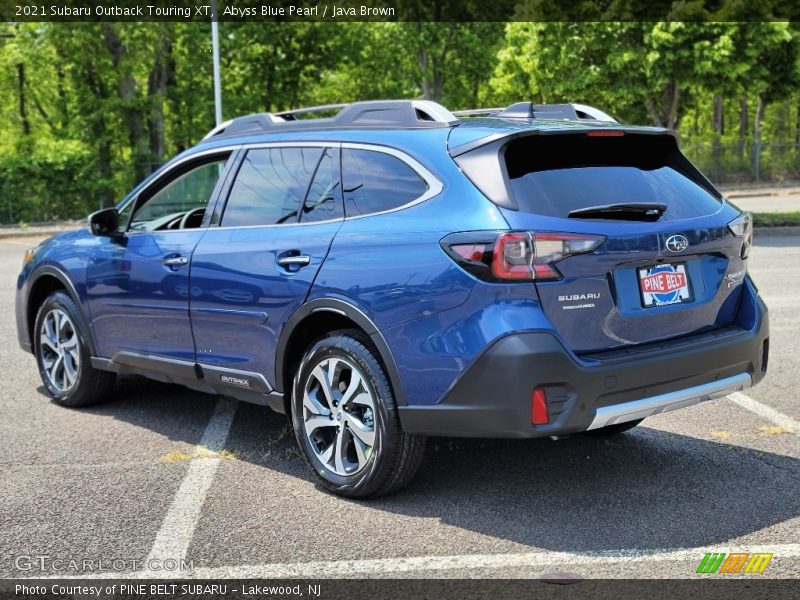 Abyss Blue Pearl / Java Brown 2021 Subaru Outback Touring XT