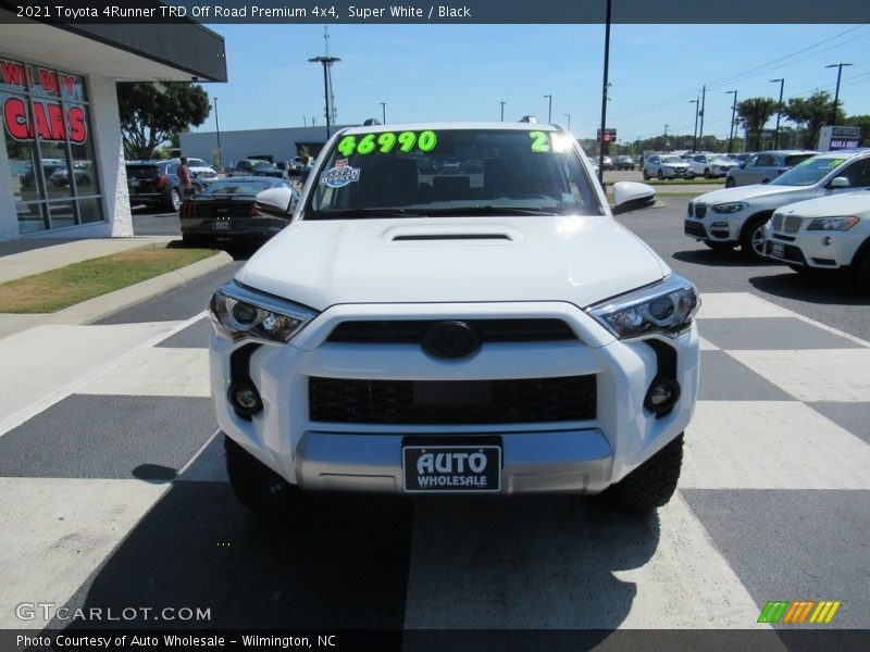 Super White / Black 2021 Toyota 4Runner TRD Off Road Premium 4x4