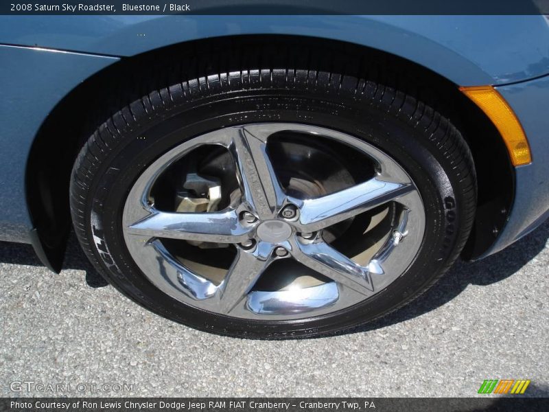 Bluestone / Black 2008 Saturn Sky Roadster