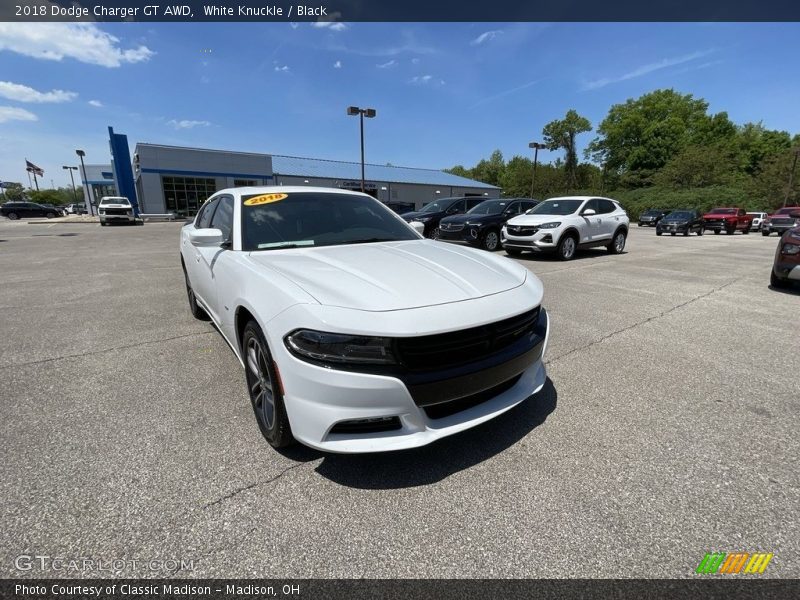 White Knuckle / Black 2018 Dodge Charger GT AWD
