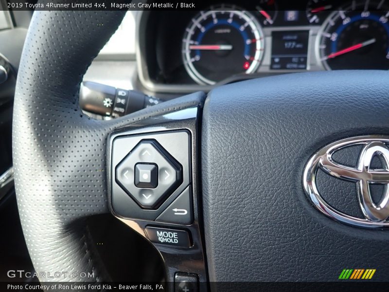 Magnetic Gray Metallic / Black 2019 Toyota 4Runner Limited 4x4