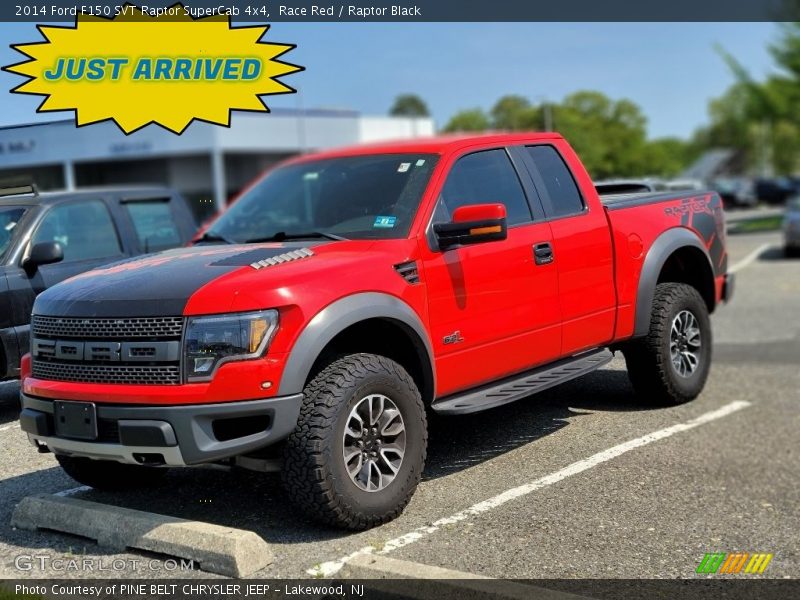 Race Red / Raptor Black 2014 Ford F150 SVT Raptor SuperCab 4x4