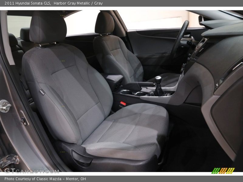 Harbor Gray Metallic / Gray 2011 Hyundai Sonata GLS