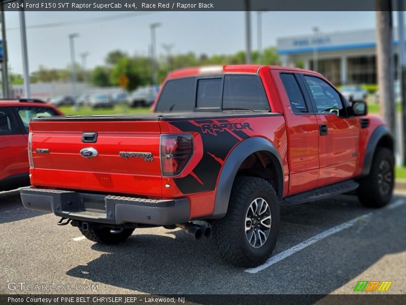 Race Red / Raptor Black 2014 Ford F150 SVT Raptor SuperCab 4x4