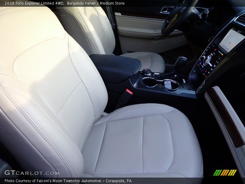 Burgundy Velvet / Medium Stone 2018 Ford Explorer Limited 4WD