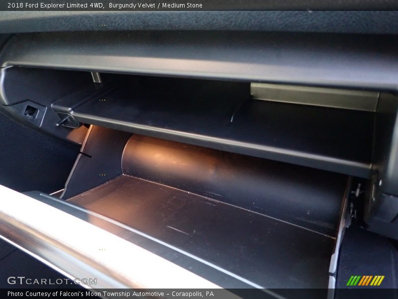 Burgundy Velvet / Medium Stone 2018 Ford Explorer Limited 4WD