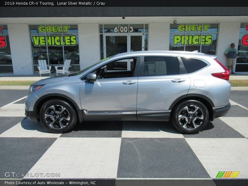 Lunar Silver Metallic / Gray 2019 Honda CR-V Touring