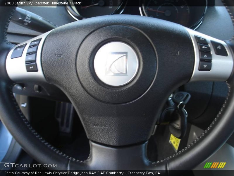 Bluestone / Black 2008 Saturn Sky Roadster