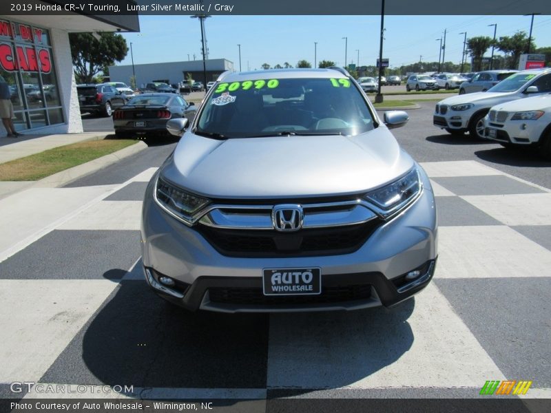 Lunar Silver Metallic / Gray 2019 Honda CR-V Touring