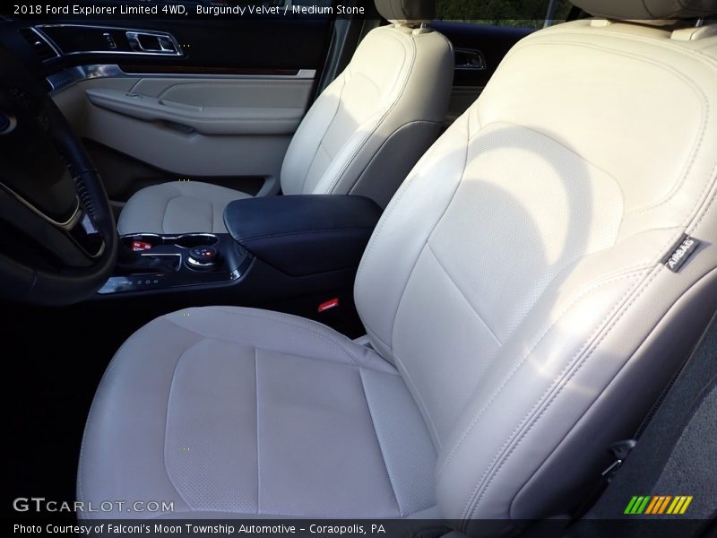 Burgundy Velvet / Medium Stone 2018 Ford Explorer Limited 4WD