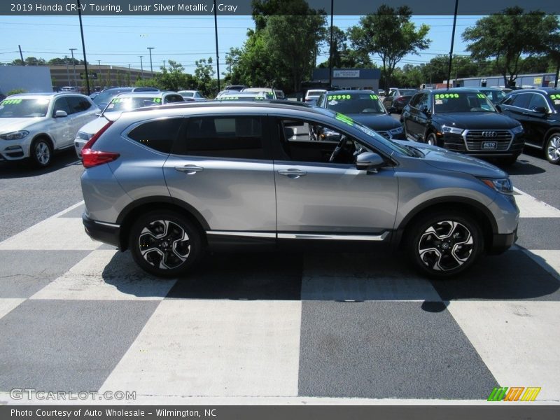 Lunar Silver Metallic / Gray 2019 Honda CR-V Touring