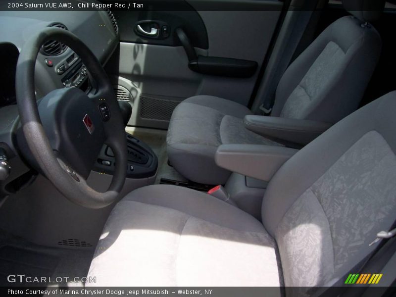 Chili Pepper Red / Tan 2004 Saturn VUE AWD