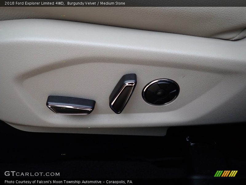 Burgundy Velvet / Medium Stone 2018 Ford Explorer Limited 4WD