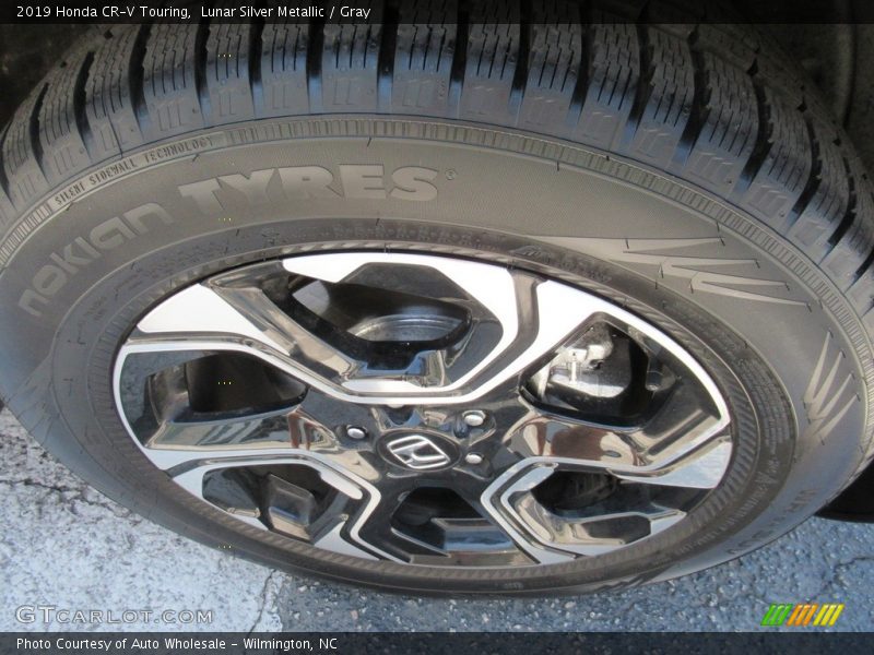 Lunar Silver Metallic / Gray 2019 Honda CR-V Touring