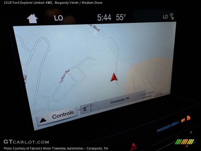 Burgundy Velvet / Medium Stone 2018 Ford Explorer Limited 4WD