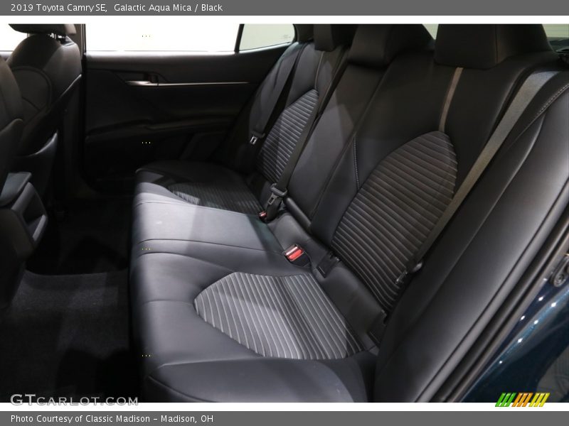 Galactic Aqua Mica / Black 2019 Toyota Camry SE