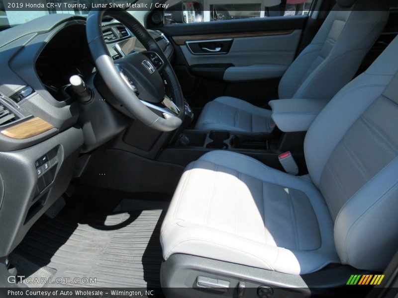 Lunar Silver Metallic / Gray 2019 Honda CR-V Touring