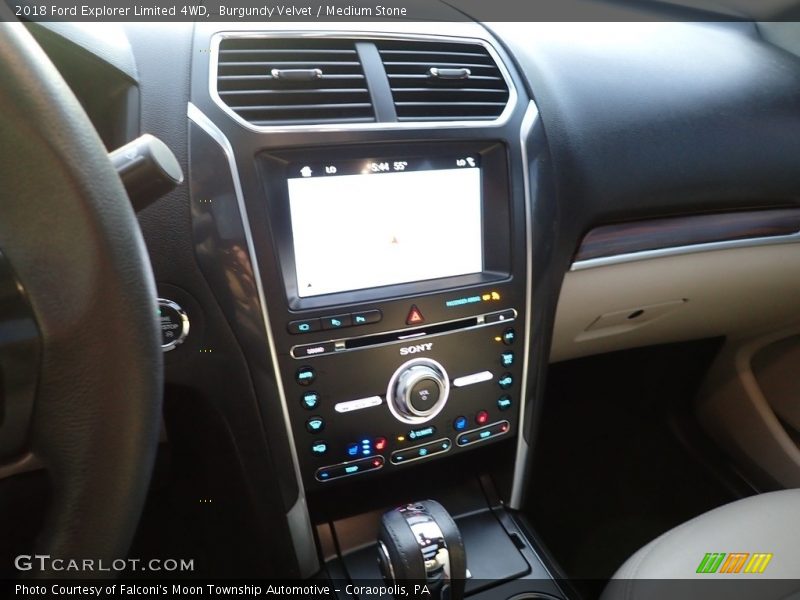 Burgundy Velvet / Medium Stone 2018 Ford Explorer Limited 4WD