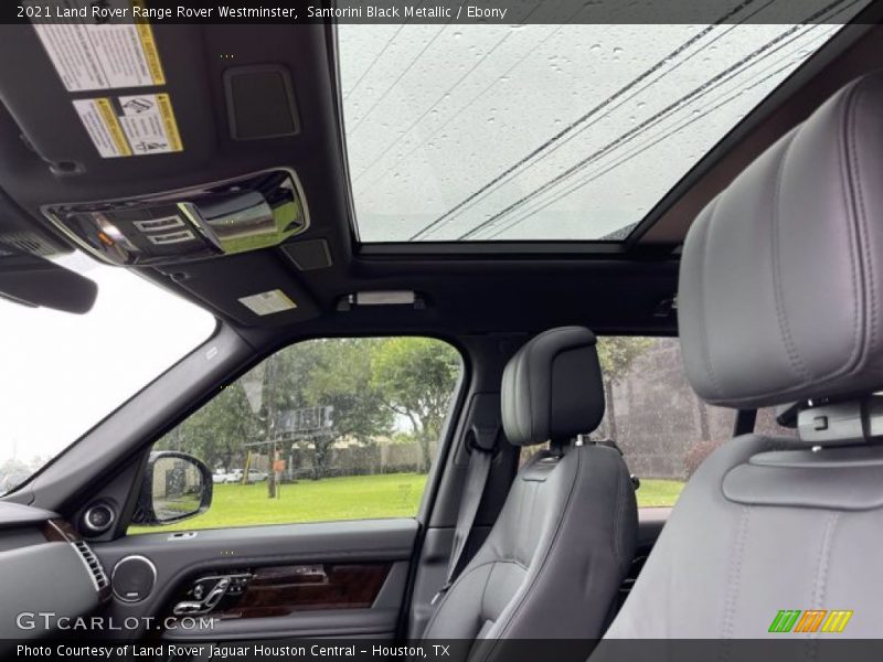 Santorini Black Metallic / Ebony 2021 Land Rover Range Rover Westminster