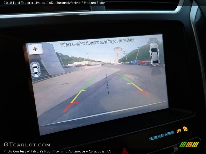 Burgundy Velvet / Medium Stone 2018 Ford Explorer Limited 4WD