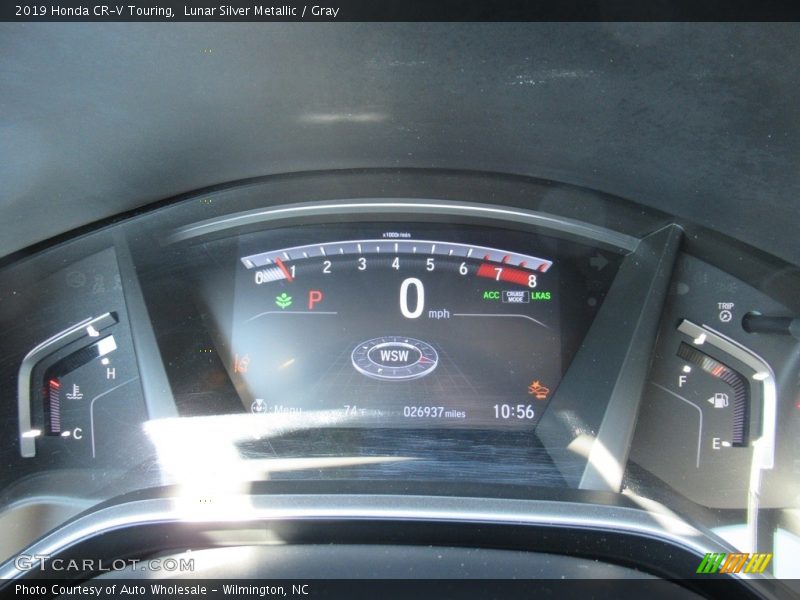 Lunar Silver Metallic / Gray 2019 Honda CR-V Touring