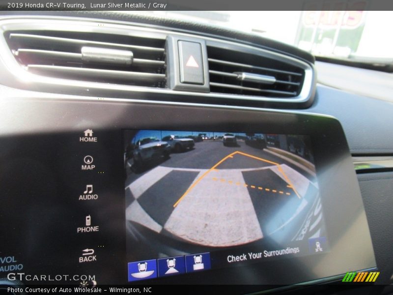 Lunar Silver Metallic / Gray 2019 Honda CR-V Touring