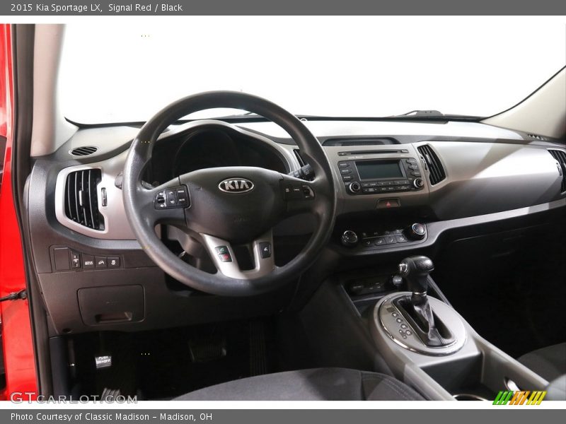 Signal Red / Black 2015 Kia Sportage LX